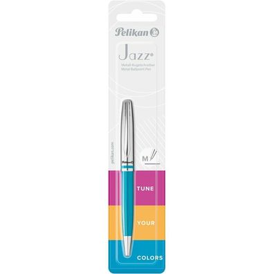 Pelikan Kugelschreiber K35 Jazz Classic petrol Schreibfarbe blau