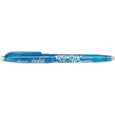 PILOT Frixion ball Tintenroller hellblau 0,3 mm, Schreibfarbe: blau