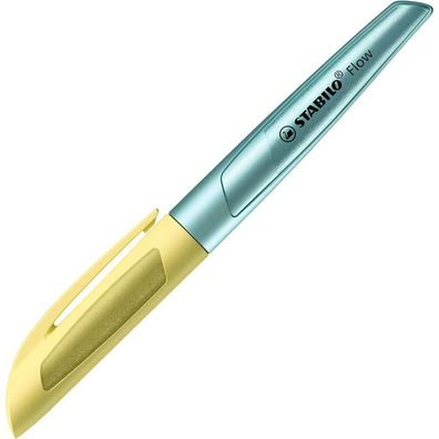 Stabilo Flow Cosmetic Patronenfüller blau/gelb metallic M (mittel)