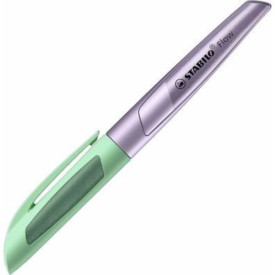 Stabilo Flow Cosmetic Patronenfüller lila/grün metallic M (mittel)