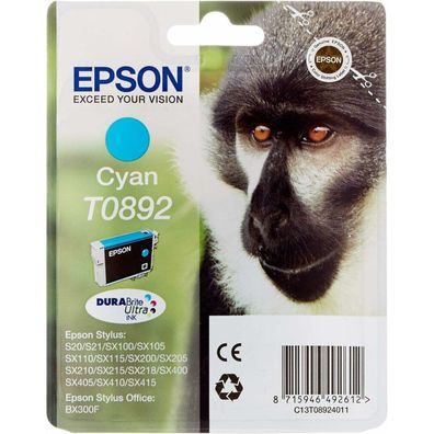 EPSON T0892 cyan Tintenpatrone