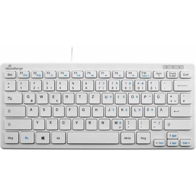 MediaRange MROS113 Tastatur kabelgebunden weiß