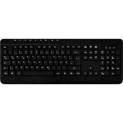 MediaRange MROS102 Tastatur kabelgebunden schwarz