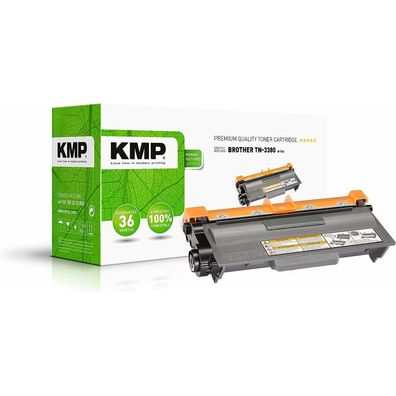 KMP B-T46 schwarz Toner ersetzt brother TN-3380