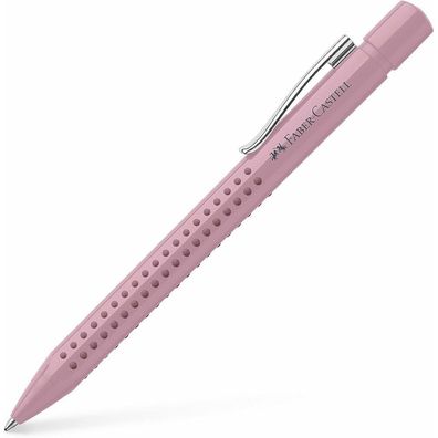 FABER-CASTELL Kugelschreiber GRIP 2010 rose Schreibfarbe blau