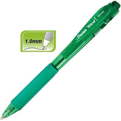 Pentel Kugelschreiber BK440 grün Schreibfarbe grün