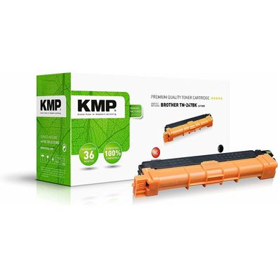 KMP B-T109X schwarz Toner ersetzt brother TN-247 BK