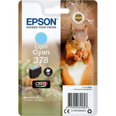 EPSON 378/T37854 light cyan Tintenpatrone