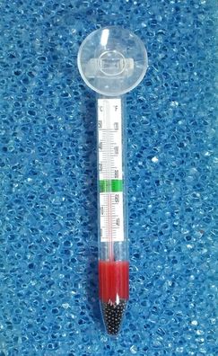 Aqua Nova Glasthermometer mit Sauger