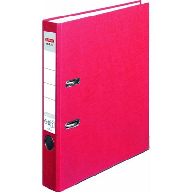 herlitz maX. file nature plus Ordner rot Karton 5,0 cm DIN A4