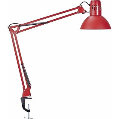 MAUL MAULstudy Schreibtischlampe rot mit Tischklemme