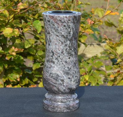 Vase Steinvase Grabvase Blumen-Vase Granitvase aus Granit Orion