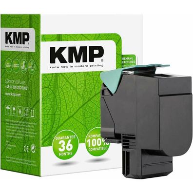 KMP L-T112BK schwarz Toner ersetzt Lexmark 80C0S10/80C2SK0/E/80C20K0/E