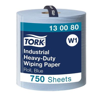 TORK Putztuchrolle Advanced 440 3-lagig blau, 750 Blätter