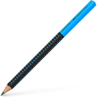 Bleistift Jumbo Grip Two Tone (schwarz/blau)