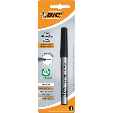 BIC ECOlutions Öko Permanentmarker schwarz 1,0 mm