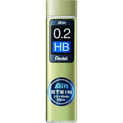 20 Pentel Ain Stein C272W Fallminen HB 0,2 mm