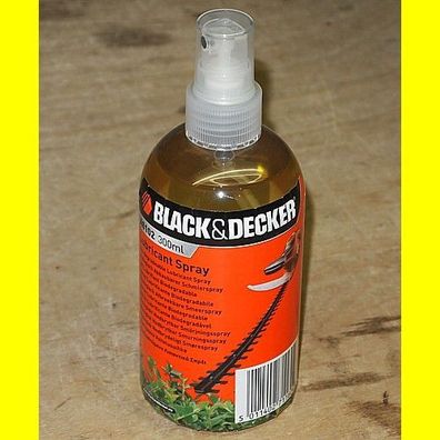 Black & Decker A6102 Biologisch abbaubares Schmierspray für Heckenscheren