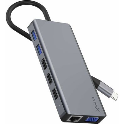 XLAYER Multiport-Adapter 13-in-1