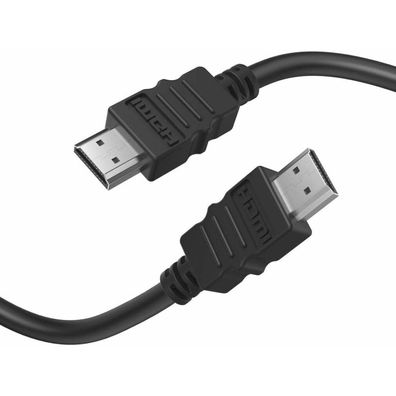 hama HDMI Kabel 3,0 m schwarz