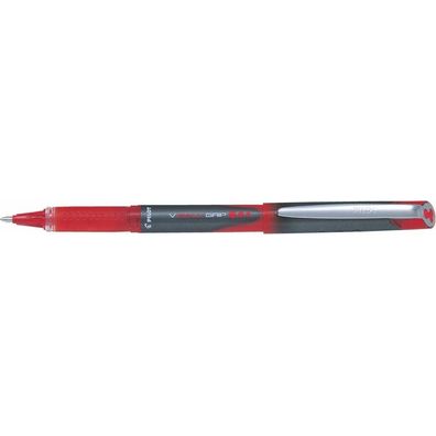 PILOT V-BALL GRIP 10 Tintenroller 0,6 mm, Schreibfarbe: rot