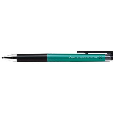 PILOT Synergy Point 0.5 Tintenroller grün/schwarz 0,3 mm, Schreibfarbe: grün