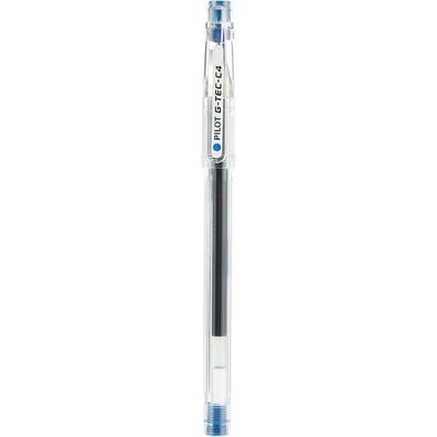 PILOT G-Tec C4 0.4 Gelschreiber transparent 0,4 mm, Schreibfarbe: blau