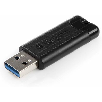 Verbatim USB-Stick PinStripe 3.0 schwarz 128 GB