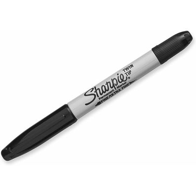 Sharpie Permanentmarker schwarz 0,7 - 1,0 mm