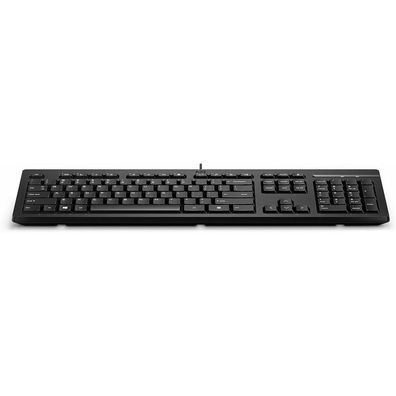 125 kabelgebundene Tastatur (schwarz)