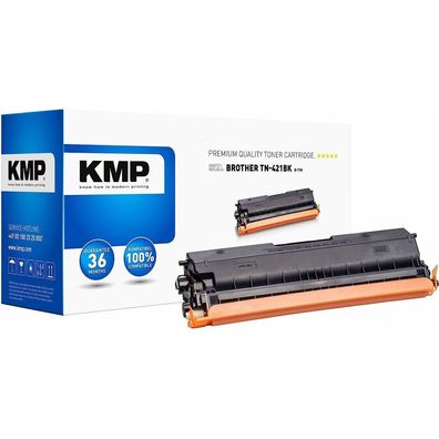 KMP B-T98 schwarz Toner ersetzt brother TN-421BK