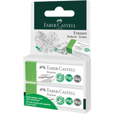 FABER-CASTELL Radiergummis Erasure grün