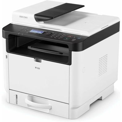 RICOH M 320 3 in 1 Laser-Multifunktionsdrucker grau