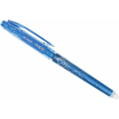 PILOT Frixion point Tintenroller hellblau 0,3 mm, Schreibfarbe: blau