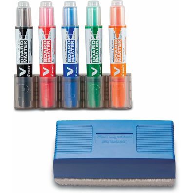 5 PILOT V BOARD MASTER Set Whiteboard-Marker farbsortiert 2,0 - 5,0 mm