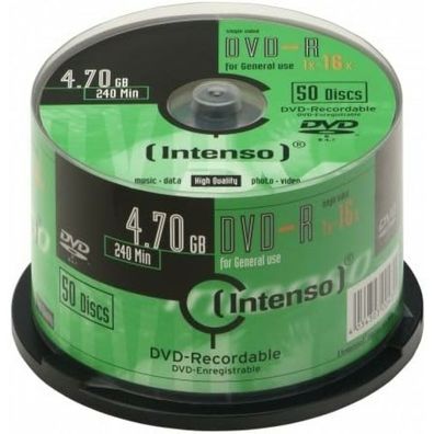 50 Intenso DVD-R 4,7 GB