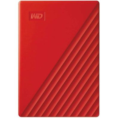 My Passport 2 TB, Externe Festplatte (rot, Micro-USB-B 3.2 Gen 1)