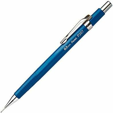 Pentel P207 Druckbleistift blau HB 0,7 mm