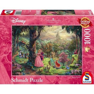 Disney, Dornröschen - 1000 Teile Puzzle (Thomas Kinkade)