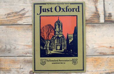 Just Oxford Kamerabilder der Stadt und ihrer Colleges Antik Alt Vintage 1932