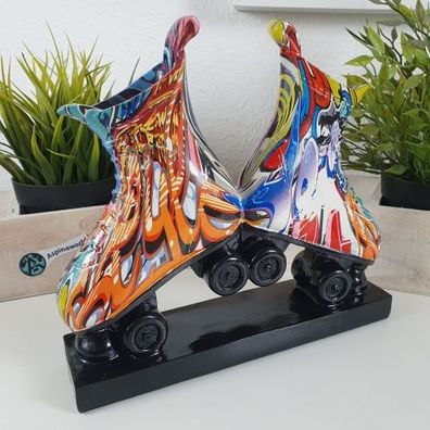 Street Art Rollschuhe Figur Graffiti style 21 cm