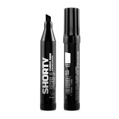 Montana Cans SHORTY Tag Marker, Schwarz, 4mm