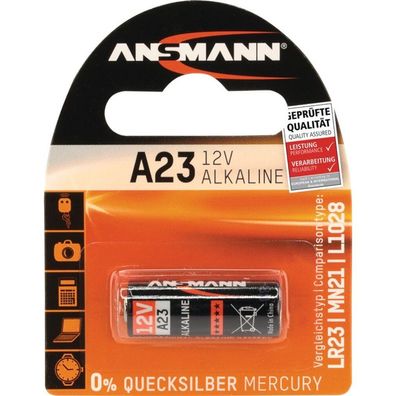 Batterie 12 V A23 1 St./Bl. Ansmann 12 V A23