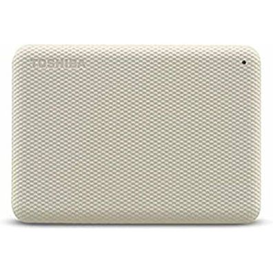 Toshiba Canvio Advance 1TB Externe Festplatte, beige Micro-USB-B 3.2 5Gbit/s