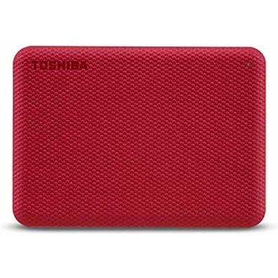 Canvio Advance 1 TB, Externe Festplatte (rot, Micro-USB-B 3.2 Gen 1 (5 Gbit/s))