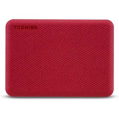 Toshiba Canvio Advance 2TB Externe Festplatte, rot Micro-USB-B 3.2 5Gbit/s