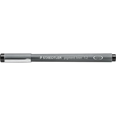 Filzstifte Staedtler Pigment Liner 308 Schwarz 10 Stück