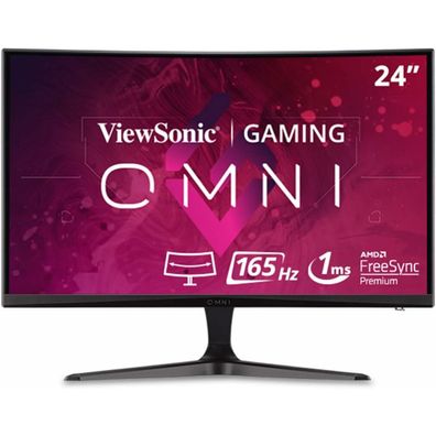 ViewSonic (VX2418C) LED-Monitor LEDMonitor gebogen 61 cm (24")