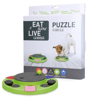 Eat Slow Live Longer Puzzle Circle