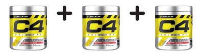 3 x Cellucor C4 Original (60 serv) Fruit Punch